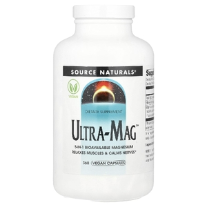 Source Naturals, Ultra-Mag ™, 360 веганских капсул