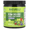 NATURELO, порошок из цельной необработанной зелени, с ягодным вкусом, 240 г (8,5 унции)