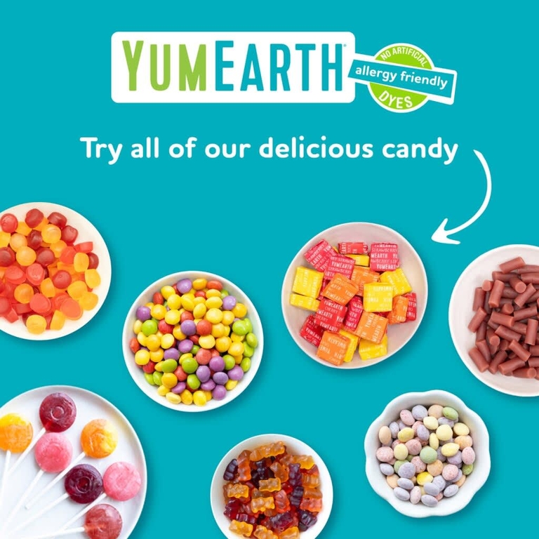 YumEarth, Organic SourLittles™, жевательные конфеты, со вкусом клубники, голубой малины и лимона, 142 г (5 унций)