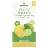 Swanson Vitamins, Simply Hydrate, смесь для гидратации электролитов, лимон и лайм, 8 пакетиков в виде стиков по 5,92 г (0,21 унции) (Товар снят с продажи) 