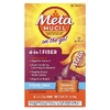 Metamucil, On-The-Go, 4 в 1 клетчатка, апельсин, без сахара, 30 пакетиков с порошком по 5,8 г (0,21 унции)