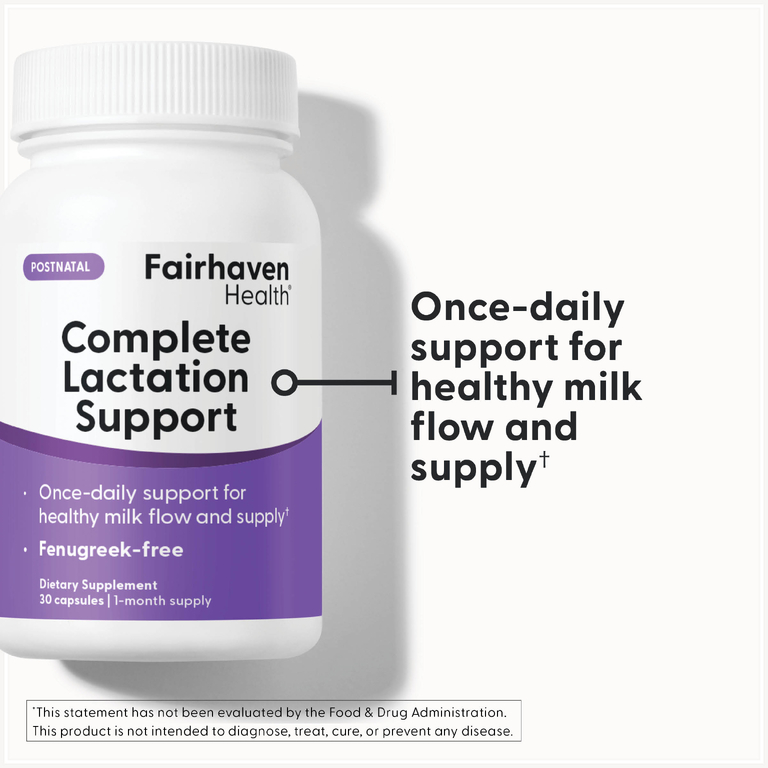 Fairhaven Health, Полная поддержка лактации`` 30 капсул (Товар снят с продажи) 