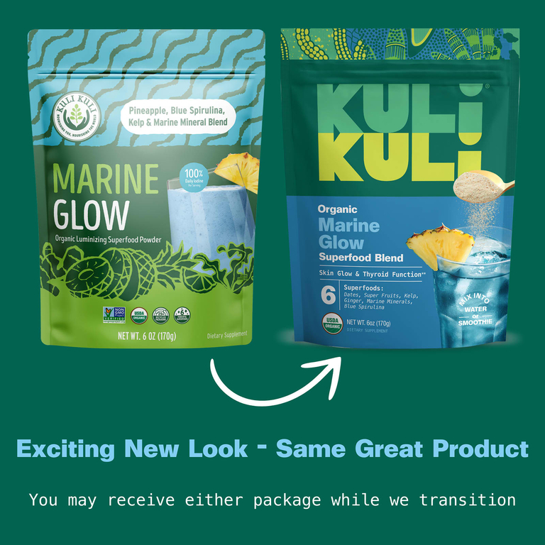 Kuli Kuli, Органическая смесь суперпродуктов, Marine Glow, 170 г (6 унций)
