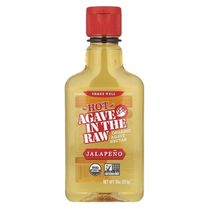 In the Raw, Organic Hot Agave In The Raw®, халапеньо, 283 г (10 унций)