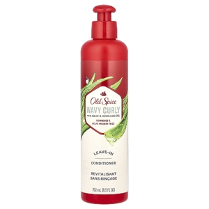 Old Spice, Несмываемый кондиционер для кудрявых волос с алоэ и маслом авокадо, 252 мл (8,5 жидк. Унции)