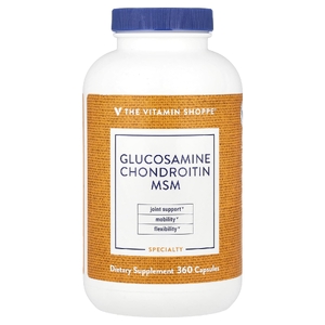 The Vitamin Shoppe, Глюкозамин и хондроитин МСМ, 360 капсул