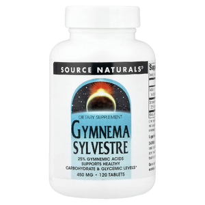 Source Naturals, Джимнема (Gymnema sylvestre), 450 мг, 120 таблеток
