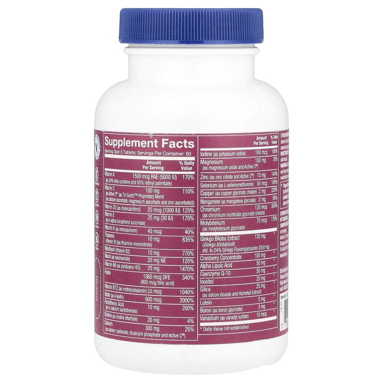 The Vitamin Shoppe, Ultimate Woman® 50+, мультивитамины и мультиминералы, 180 таблеток