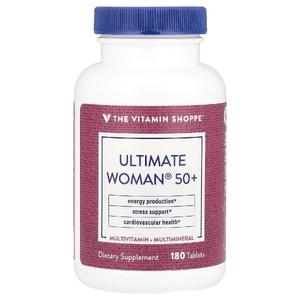 The Vitamin Shoppe, Ultimate Woman® 50+, мультивитамины и мультиминералы, 180 таблеток