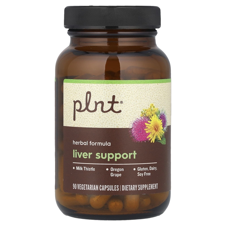 Plnt, Поддержка печени, 90 вегетарианских капсул (Товар снят с продажи) 