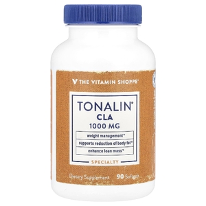The Vitamin Shoppe, Tonalin® CLA, 1000 мг, 90 мягких таблеток