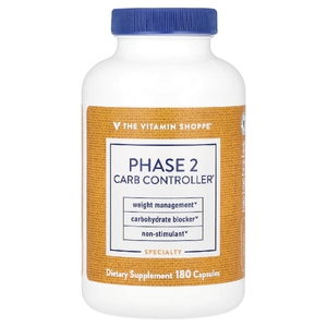 The Vitamin Shoppe, Phase 2 Carb Control®, 180 капсул (500 мг в одной капсуле) (Товар снят с продажи) 