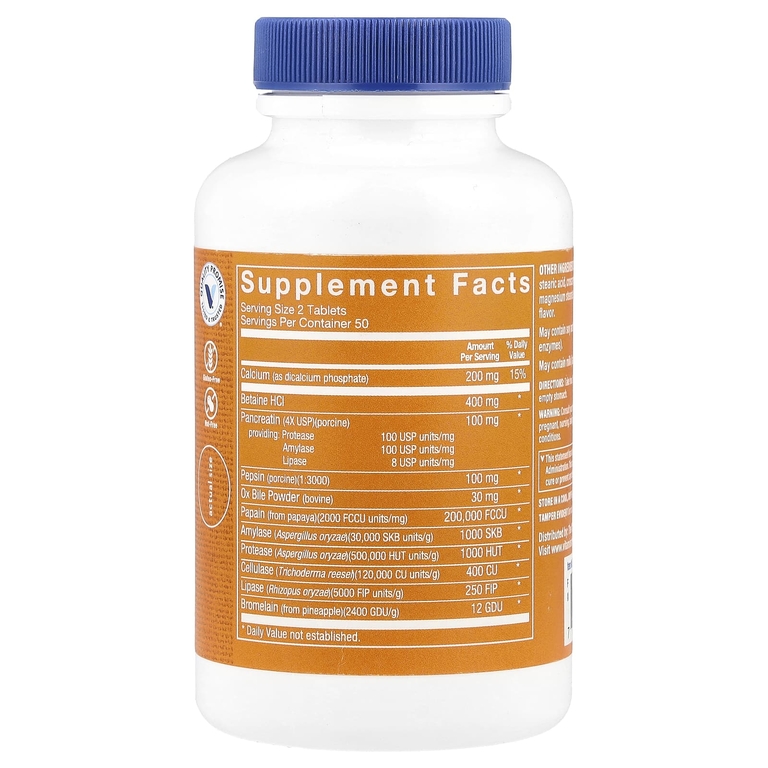 The Vitamin Shoppe, Мультиэнзим, 100 таблеток
