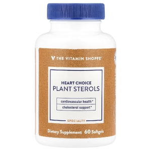 The Vitamin Shoppe, Растительные стеролы Heart Choice, 60 мягких таблеток