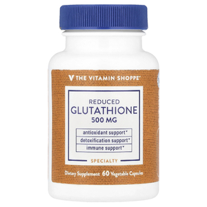 The Vitamin Shoppe, Восстановленный глутатион, 500 мг, 60 растительных капсул