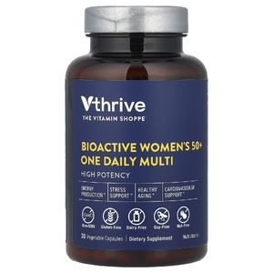 Vthrive, Bioactive Women's 50+ One Daily Multi, 30 растительных капсул