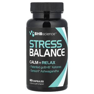 Real Ketones, BHB Science™, баланс при стрессе, 60 капсул