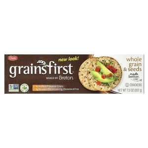 Breton Original Crackers, Grains First ™, крекеры, цельнозерновые продукты, 207 г (7,3 унции) (Товар снят с продажи) 