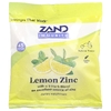 Zand, Immunity, лимон и цинк, натуральный, 45 пастилок (Товар снят с продажи) 