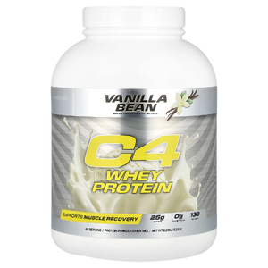 C4 / Cellucor, Сывороточный протеин C4®, ваниль, 2,28 кг (5,02 фунта)