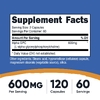 Nutricost, Alpha GPC, 120 капсул (300 мг в 1 капсуле)