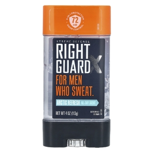 Right Guard, Xtreme Defense, антиперспирант / дезодорант, Arctic Refresh, 113 г (4 унции) (Товар снят с продажи) 