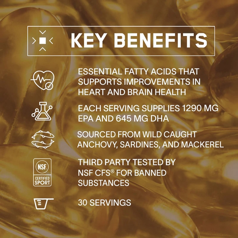 BPN, Strong Omega, 60 капсул (1290 мг в каждой капсуле)