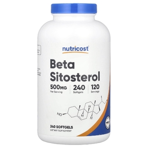 Nutricost, Бета-ситостерол, 240 капсул (250 мг в каждой капсуле)