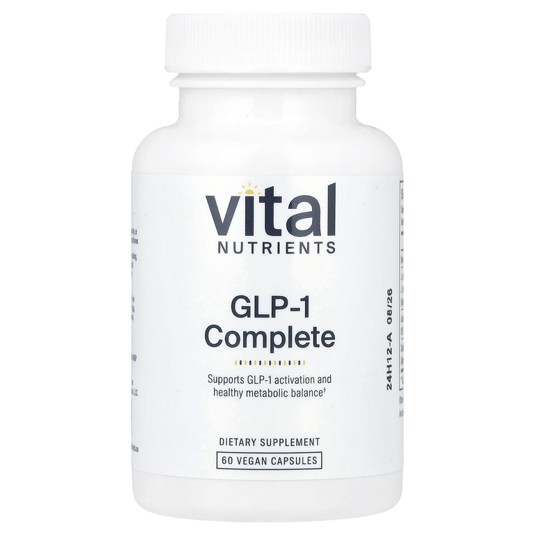 glp 1 отзывы Vital Nutrients, GLP-1 Complete, 60 веганских капсул | Здоровье кишечника