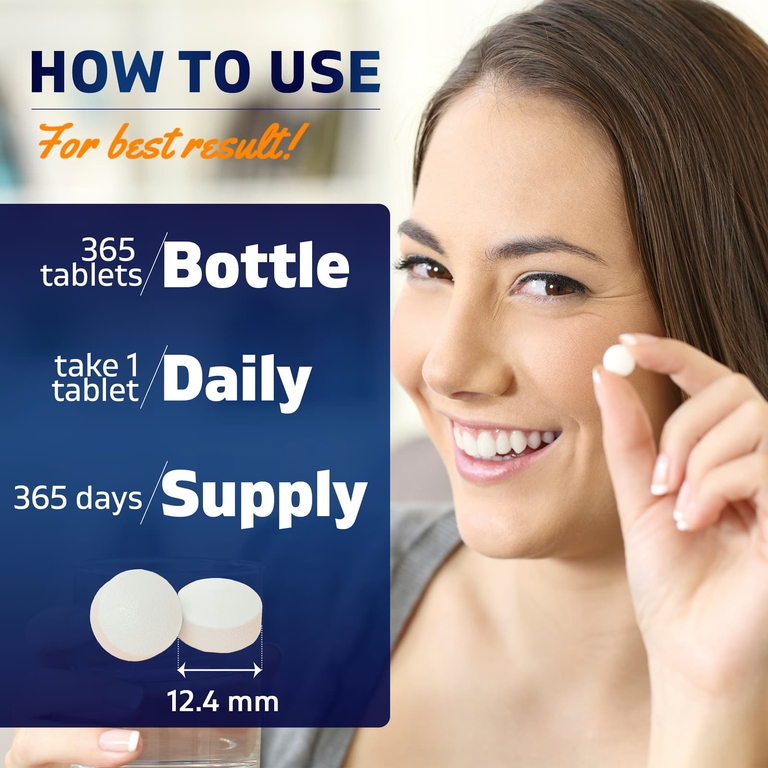 Vitamatic, Хлорид натрия, 1000 мг, 365 таблеток