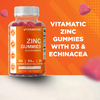 Vitamatic, Жевательные мармеладки с цинком, ягодное ассорти, 60 жевательных таблеток