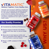 Vitamatic, Жевательные мармеладки с цинком, ягодное ассорти, 60 жевательных таблеток