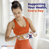 Vitamatic, Витамин B2, 250 мг, 200 растительных капсул