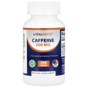 Vitamatic, Кофеин, 200 мг, 250 таблеток