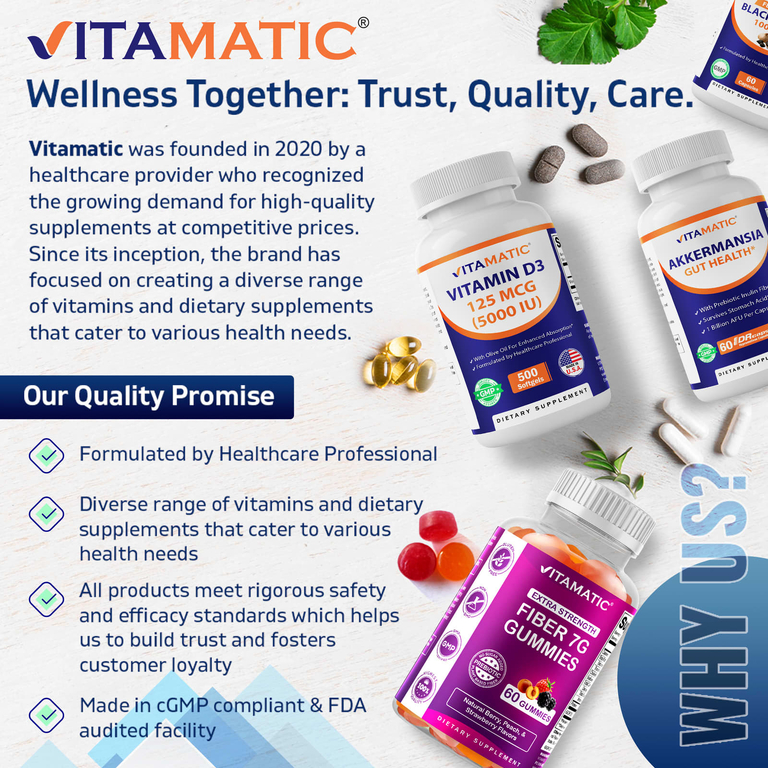 Vitamatic, Лактоферрин, 250 мг, 60 растительных капсул