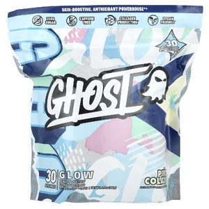 Ghost, Glow, пина колада, 30 стиков по 6,5 г (0,23 унции)