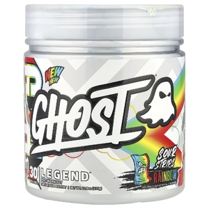 Ghost, Legend® Pre-Workout, Sour Strips® Rainbow, 675 г (23,8 унции)
