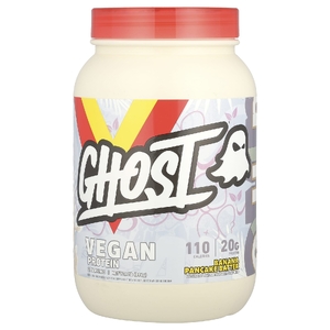 Ghost, Vegan Protein, тесто для банановых блинов, 896 г (2 фунта) (Товар снят с продажи) 