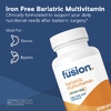 Bariatric Fusion, мультивитамины без железа, 60 капсул