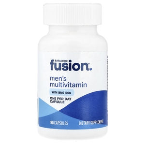 Bariatric Fusion, мультивитамины с железом для мужчин, 90 капсул