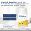 Bariatric Fusion, витамин D Quick Melt, лимон и цитрус, 90 таблеток (125 мкг в 1 таблетке)