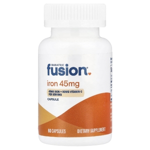 Bariatric Fusion, железо и витамин C, 60 капсул