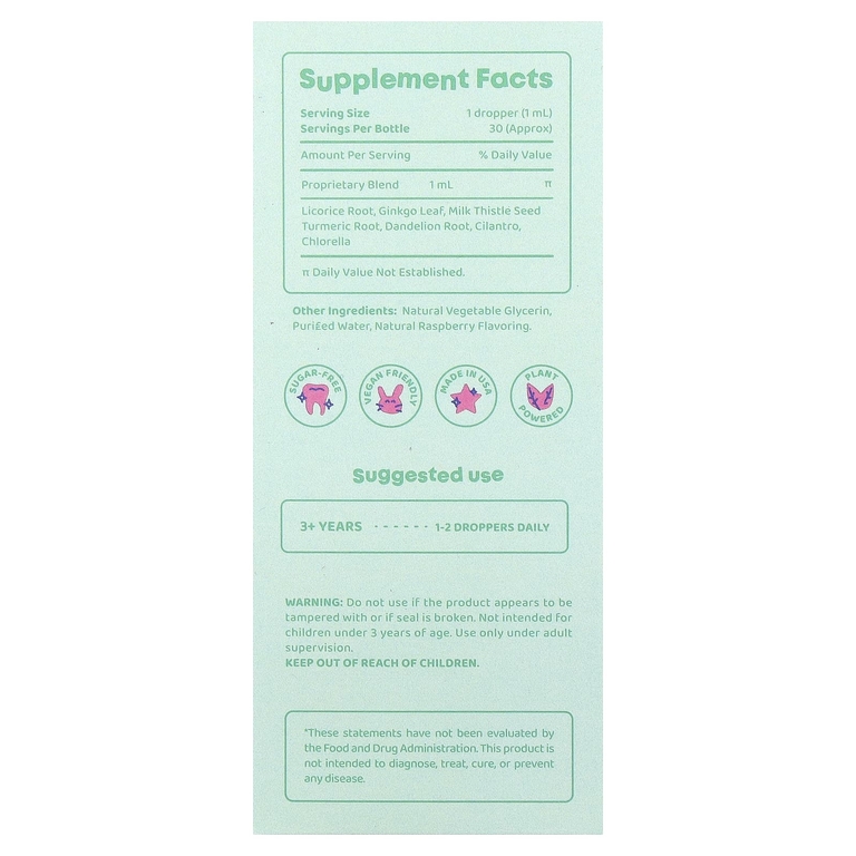 JoySpring, DetoxZee Herbal, 30 мл (1 жидк. Унция)