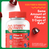 SmartyPants, Kids Digestive, пищевая клетчатка и овощи, ягодный микс, 60 жевательных таблеток