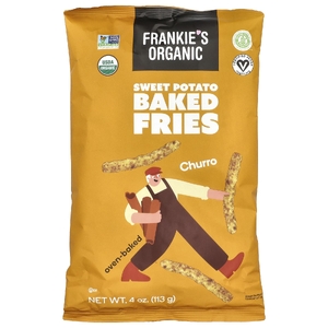 Frankie's Organic, Жареный картофель со сладким картофелем, чурро, 113 г (4 унции) (Товар снят с продажи) 
