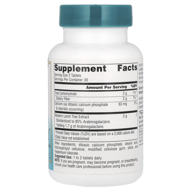 Source Naturals, Экстракт лиственницы, 60 таблеток