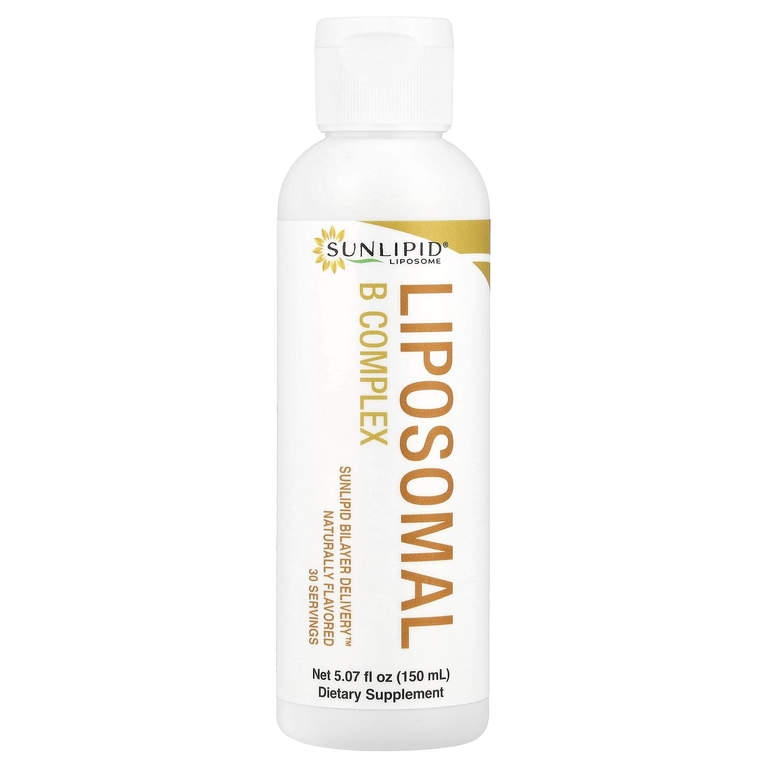 Sunlipid, липосомальный комплекс витаминов группы B, 150 мл (5,07 жидк. унции)