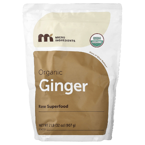 Micro Ingredients, органический порошок из имбиря, 907 г (2 фунта)