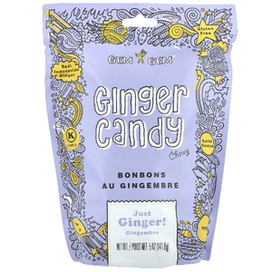 Jayone, Chewy Ginger Candy, просто имбирь, 141,8 г (5 унций) (Товар снят с продажи) 