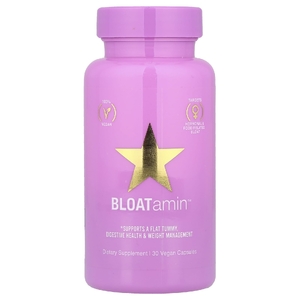 HAIRtamin, BLOATamin ™, 30 веганских капсул